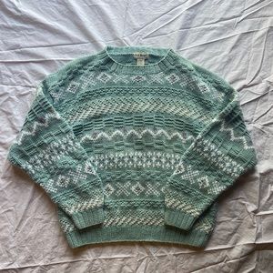 Vintage ll bean sweater | M | measurements bellow